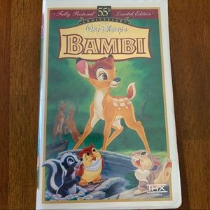 ✨Host Pick ✨55th Anniversary Disneys Bambi on VHS